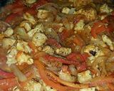 Foto del paso 16 de la receta: Empanada gallega de pollo con masa al vino