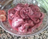 Foto del paso 3 de la receta Riñones de cerdo en honor a mi padre