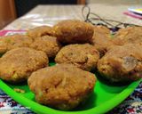 A picture of step 6 of Urad dal pinni.