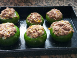 Zapallitos rellenos de carne
