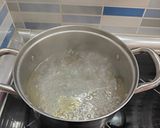 Foto del paso 3 de la receta: Noodles de arroz con salsa de tomate casera y panceta