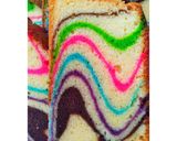 Foto langkah ke 9 dari resep Bolu Macan Rainbow.