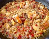 Foto del paso 4 de la receta Arroz al horno con bacalao