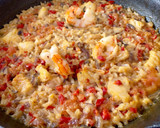Foto del paso 4 de la receta: Arroz al horno con bacalao