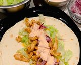 Csirkés wrap 🌯 recept fázis 3 fotója