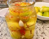 Hình bước làm 2 của món Dưa Mini Muối Chua