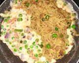 নুডলস ওমলেট(Noddle's Omelette recipe in bengali) রেসিপি ধাপ - 3 ছবি