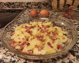 Foto del paso 4 de la receta: Patatas con jamón serrano y huevos cuajados en el microondas