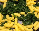 Foto del paso 1 de la receta Gratinado de macarrones con espinacas