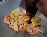 Foto langkah ke 6 dari resep Kentang Udang Saus Tiram.