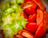 Hình bước làm 1 của món Canh Nghêu Nấu Khế, Thì Là