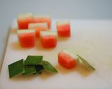 รูปขั้นตอนการทำที่ 1 ของ เปลือกแตงโมเชื่อม (สูตรชาววัง)