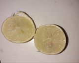 A picture of step 1 of Green Lemonade.