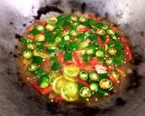Foto langkah ke 3 dari resep Cue goreng tumis cabe hijjau.