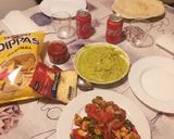 Foto del paso 5 de la receta: Fajitas mexicanas de pollo con guacamole y doritos 😋