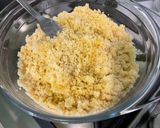 A picture of step 3 of Couscous with Tuna, Vegetables, Mint, and Black Olives.