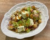 Csicseriborsós uborkasaláta recept fázis 1 fotója