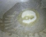 A picture of step 1 of Sel paneer.