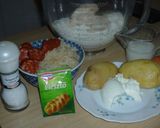 Savanyúkáposztás, kolbászos pogácsa (maradékmentő) recept fázis 1 fotója