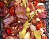 Sült oldalas, párolt káposztával, pürével 🤗 recept fázis 2 fotója