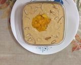 A picture of step 6 of #bread mango kheer.