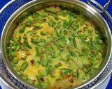 A picture of step 6 of Baked Cheese and Bell Pepper Eggs.