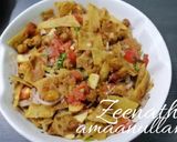 A picture of step 3 of Puri Chaat.