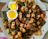 Foto langkah ke 7 dari resep Menu diet Sehat "Pecel Nabati Sayuran".