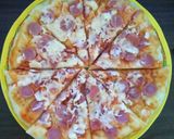 Foto langkah ke 10 dari resep Pizza Tanpa Ulen / Knead (Teflon dan Oven).