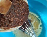 A picture of step 1 of Milk Chocolate and Puffed Rice Brownies.