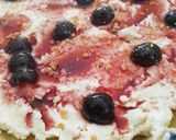 Foto del passaggio 9 della ricetta Crostata con ricotta, amaretti e amarene