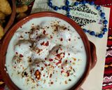 A picture of step 5 of Dahi bhally ki Phulkiya.