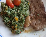 Foto del paso 4 de la receta: Arroz verde💚