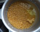 A picture of step 1 of Sambhar.