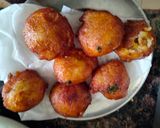 A picture of step 5 of Magic with stuffed gol gappe - Fusion of North Indian Gol gappe and South Indian Dosa batter.