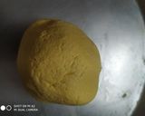 A picture of step 1 of Mango rasogolla.