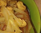 Foto langkah ke 4 dari resep Sayur Labu Siam Tahu Tumis.