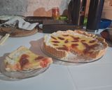 Foto del paso 12 de la receta: Tarta dulce rellena con crema pastelera y mermelada de membrillo