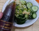 Foto langkah ke 3 dari resep 36. Kimchi Acar Mentimun ala Korea.