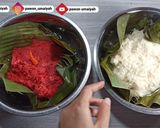Foto langkah ke 3 dari resep Tape merah putih HUT RI ke 75.