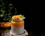 A picture of step 6 of Mango Chia Seed Pudding.