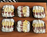 Foto langkah ke 7 dari resep Hawaian Beef Musubi.
