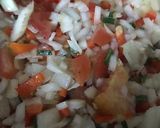 Foto del paso 1 de la receta: Sándwich de carne desmechada con salsa de vino tinto, salteados y cebolla de verdeo