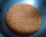 A picture of step 1 of Masoor dal.