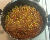 A picture of step 3 of One-Pot Cheesy Taco Pasta.