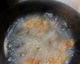 A picture of step 5 of Coated chicken with noddles.