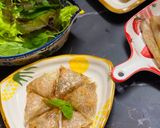 Hình bước làm 16 của món Vietnamese fried spring rolls (nem/chả giò)