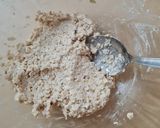 Foto del paso 2 de la receta: Mega cookie de avena saladita para aprovechar clara suelta