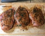 A picture of step 4 of Tuscan Chicken Mac w/ Dr Pepper BBQ glaze.