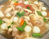 Gambar langkah 4 resipi 👩🍳Kuey Teow Sup Siam.